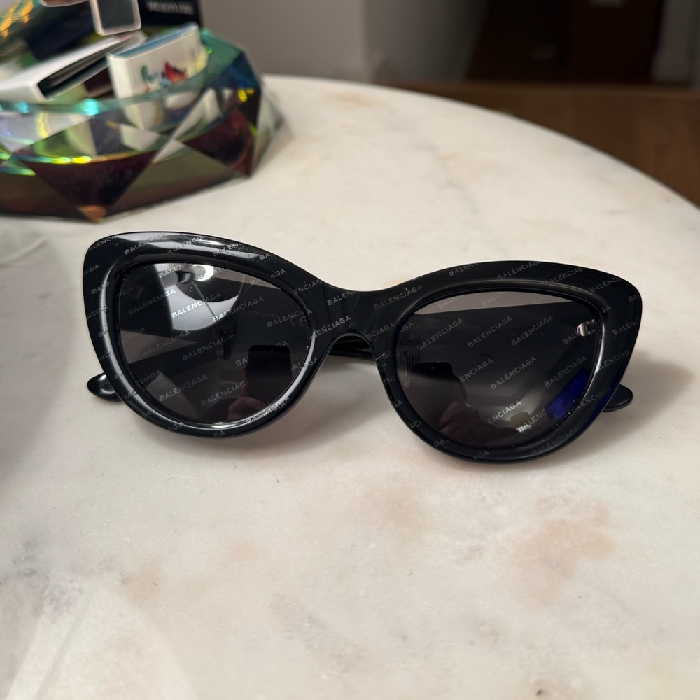 Balenciaga Logomania Cat Eye Sunglasses